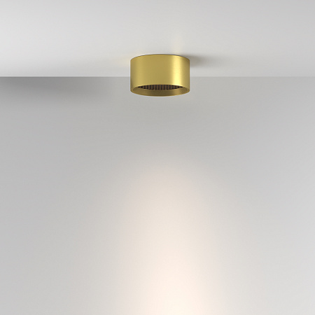 Светильник потолочный светодиодный Maytoni Glare C122CL-L7-3K-BS