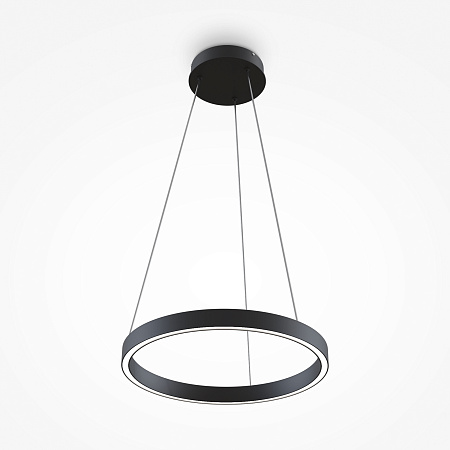 Люстра подвесная светодиодная Maytoni Rim MOD058PL-L22BK Люстра подвесная светодиодная Maytoni Rim MOD058PL-L22BK