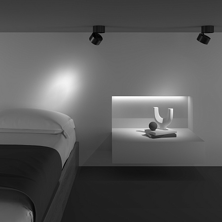 Спот светодиодный Maytoni Yin C084CL-15W3K-B