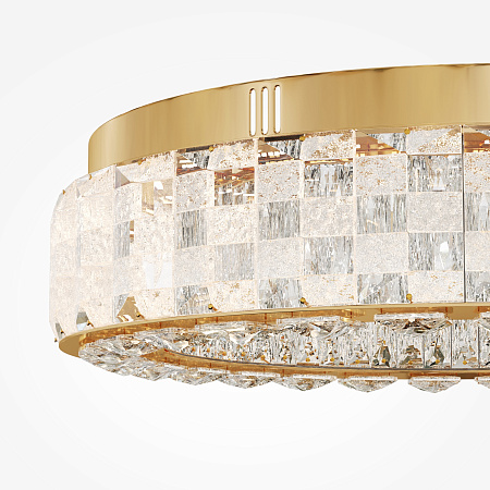 Люстра потолочная светодиодная Maytoni Castello MOD336CL-L100G3K