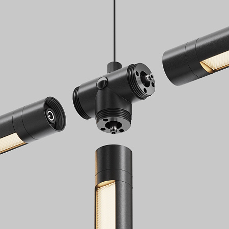 T-образный плоский коннектор для системы без ввода питания Maytoni Shelf CA015TC-B T-образный плоский коннектор для системы без ввода питания Maytoni Shelf CA015TC-B