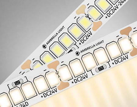 Светодиодная лента GS3501 2835 240Led 22W 24V IP20 3000K GS GS3501