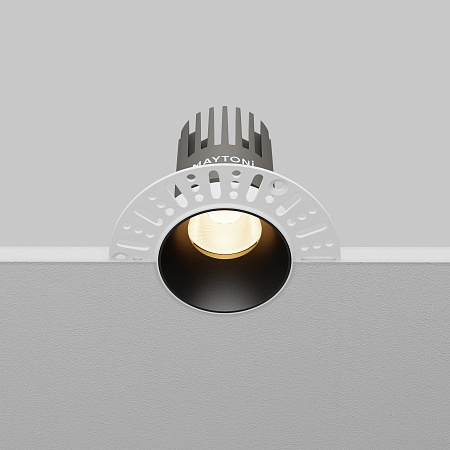 Светильник встраиваемый светодиодный Maytoni Dip DL119-10W-3K-TRS-B