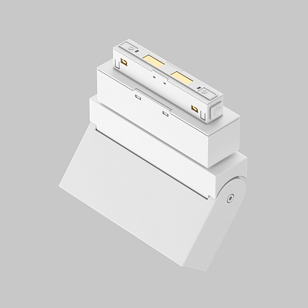 Трековый магнитный однофазный светодиодный светильник Maytoni Points Rot Gravity TR077-2-10W3K-W