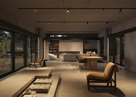 Трековый магнитный светодиодный светильник Maytoni Exility X Focus Led TR243-5W3K-B