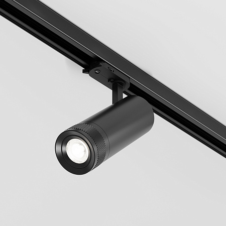 Трековый трехфазный светодиодный светильник Maytoni Trinity Focus Zoom TR198-3-20W4K-Z-B Трековый трехфазный светодиодный светильник Maytoni Trinity Focus Zoom TR198-3-20W4K-Z-B