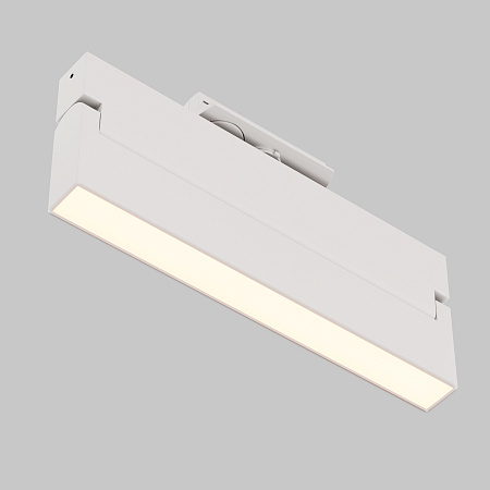 Трековый однофазный светодиодный светильник Maytoni Unity Basis Rot TR223-1-12WCCT-W-W