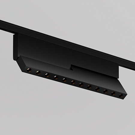 Трековый однофазный светодиодный светильник UNITY Maytoni Points Rot TR194-1-12W2.7K-M-B