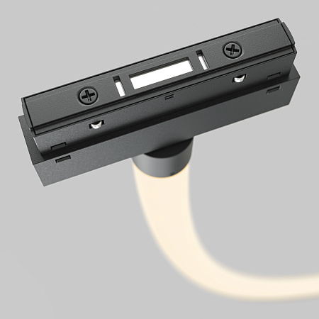 Трековый магнитный однофазный светодиодный светильник Maytoni Exility TR101-2-100W3K-B Трековый магнитный однофазный светодиодный светильник Maytoni Exility TR101-2-100W3K-B