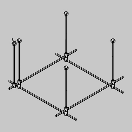 Трековая магнитная светодиодная система Maytoni Flarity Готовые конструкции TFC-Flar-H04-PT