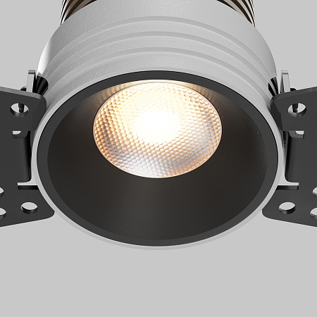 Светильник встраиваемый светодиодный Maytoni Mini DL059-7W3K-TRS-B