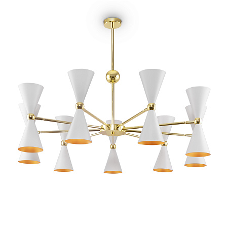 Люстра на штанге Maytoni Vesper MOD108PL-18WG Люстра на штанге Maytoni Vesper MOD108PL-18WG