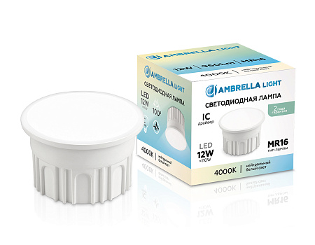 Лампа светодиодная GU5.3 12Вт BULBING 212102