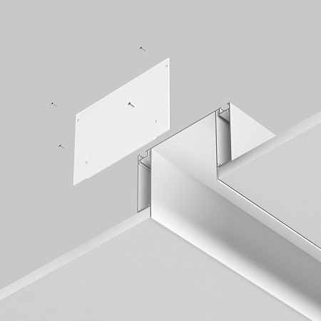 Заглушка для профиля ALM-11681-PL-W-2M Maytoni ALM013EC-PL-W