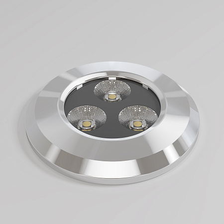 Уличный светильник встраиваемый в грунт светодиодный Maytoni Flash O044DL-L3S3K