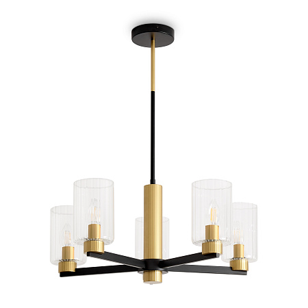 Люстра на штанге Freya Ombre FR2051CL-05BBS