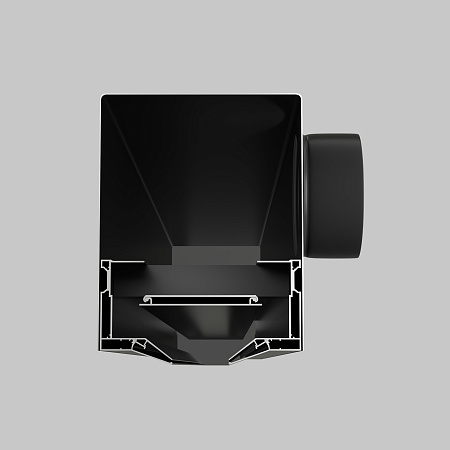 Диффузор с отражателем, линейный, для натяжного потолка, черный, КСД тип 1 Maytoni Aero ARO-LD-SC-000001 Диффузор с отражателем, линейный, для натяжного потолка, черный, КСД тип 1 Maytoni Aero ARO-LD-SC-000001