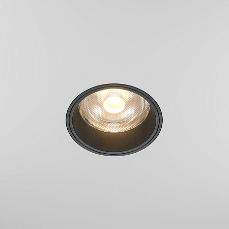 Светильник встраиваемый светодиодный Maytoni FOCUS LED DL125-L12-3K-TRS-B