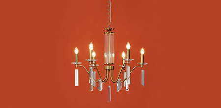 Люстра подвесная Freya Harvest FR2041PL-06BS