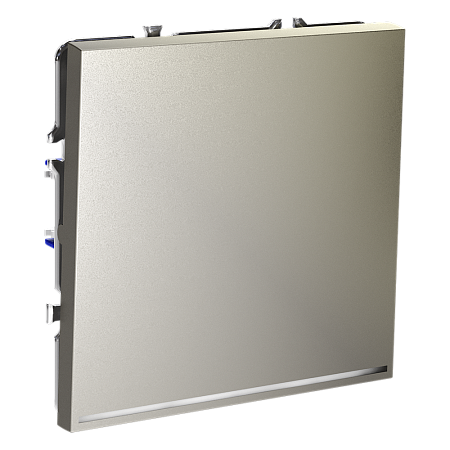 Выключатель встраиваемый VOLTUM S70 одноклавишный с подсветкой (шелк) VLS010204 Выключатель встраиваемый VOLTUM S70 одноклавишный с подсветкой (шелк) VLS010204