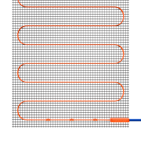 Нагревательный элемент теплого пола Voltum Т200 VLT01-200-5.0