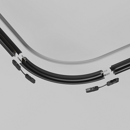 Коннектор радиусный магнитный встраиваемый Maytoni Exility TRA044-ANGLE