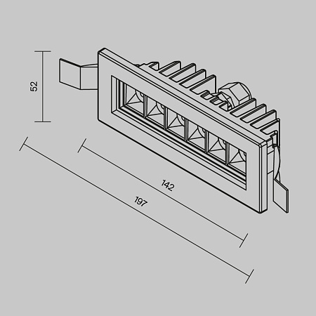 Уличный архитектурный светодиодный светильник Maytoni Ghost O488DL-L6GF3K Уличный архитектурный светодиодный светильник Maytoni Ghost O488DL-L6GF3K
