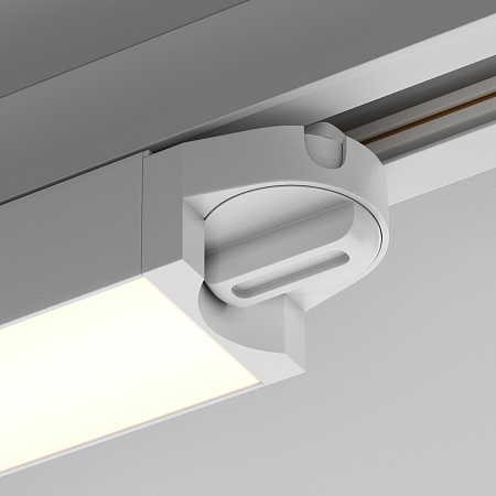 Трековый однофазный светодиодный светильник Maytoni Unity BASIS TR000-1-24W3K-W