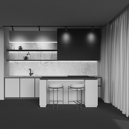 Трековый светильник для однофазного шинопровода Maytoni Unity Celo TR001-1-GU10-B