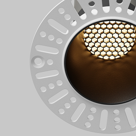 Светильник встраиваемый светодиодный Maytoni Dip DL120-10W-3K-TRS-B