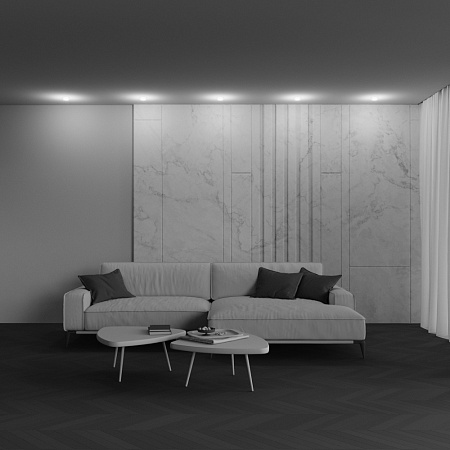 Светильник встраиваемый светодиодный Maytoni Nude DL065-12W4K-W