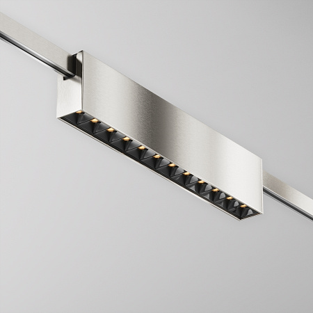 Трековый магнитный светодиодный светильник Maytoni Flarity Points TR150-1-12W3K-M-PT