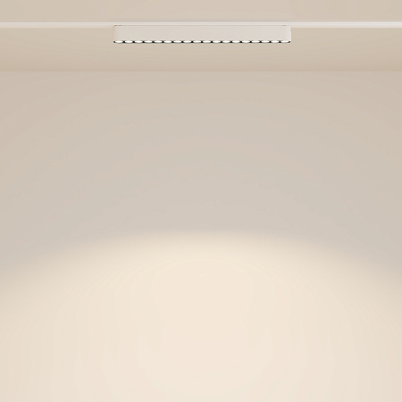 Трековый однофазный магнитный светодиодный светильник Maytoni Radity Points TR082-1-18W3K-M-W