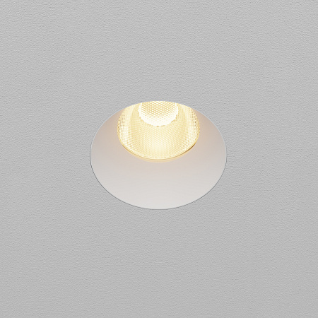 Светильник встраиваемый светодиодный Maytoni Dip DL121-15W-2.7K-TRS-W