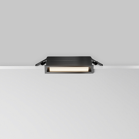 Встраиваемый светильник светодиодный Maytoni Parete DL100-6W2.7-3-4K-B