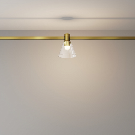 Трековый магнитный светодиодный светильник  Maytoni Flarity Bianca TR147-1-3W3K-BS