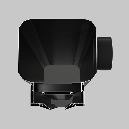 Диффузор с отражателем, линейный, для натяжного потолка, черный, КСД тип 3 Maytoni Aero ARO-LD-SC-000003 Диффузор с отражателем, линейный, для натяжного потолка, черный, КСД тип 3 Maytoni Aero ARO-LD-SC-000003