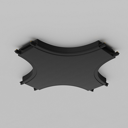 Коннектор питания X-образный Maytoni Radity TRA084CX-11B Коннектор питания X-образный Maytoni Radity TRA084CX-11B