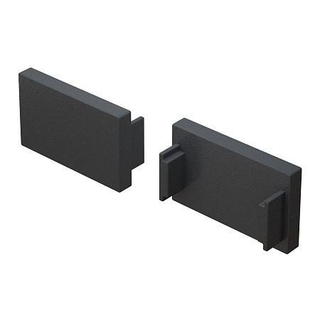 Заглушка для накладного шинопровода, 2 шт. Maytoni Basity TRA172EC-11B