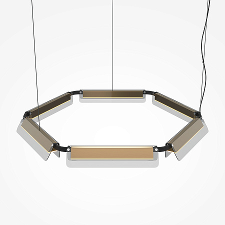 Люстра подвесная светодиодная Maytoni Flat MOD296PL-L60BS3K Люстра подвесная светодиодная Maytoni Flat MOD296PL-L60BS3K