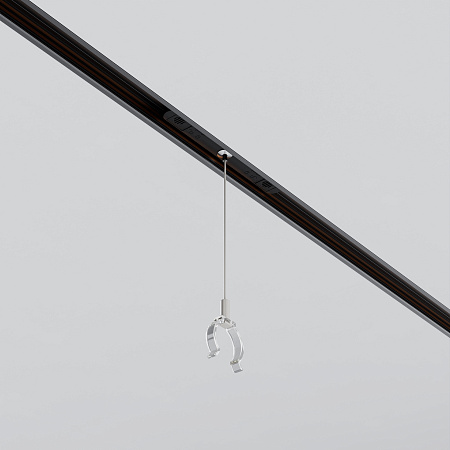 Коннектор с тросовым подвесом Tau в шинопровод Maytoni Exility TRA101SWT-2B