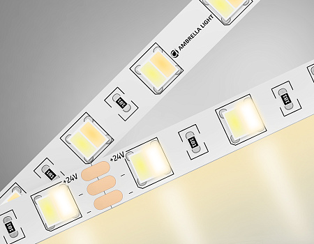 Светодиодная лента с регулировкой температуры света 5050 60Led 14W 24V IP20 CCT 3000-6500 GS GS4101