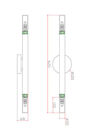 Бра Freya Match FR6109WL-02G