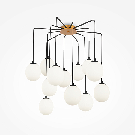 Люстра подвесная Maytoni Branch MOD176PL-12G