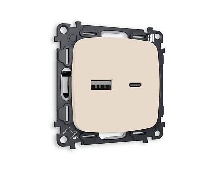 Комплект механизма розетки Ambrella Volt OMEGA MO331010