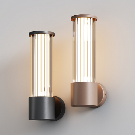 Уличный настенный светодиодный светильник Maytoni Lit O593WL-L8BR3K