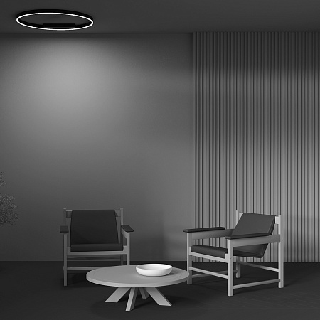 Светильник потолочный светодиодный Maytoni Rim MOD058CL-L50BK