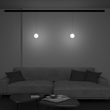 Трековый магнитный однофазный светодиодный светильник Maytoni Exility TR039-2-5W3K