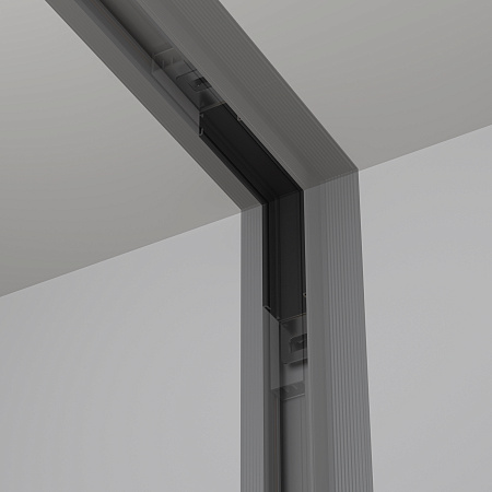 Коннектор угловой внутренний, встраиваемый Maytoni Basity TRA172ICL-12B