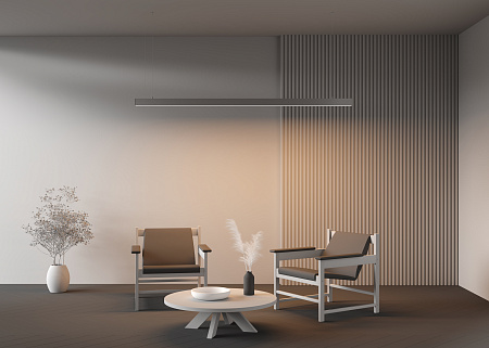 Линейный светильник светодиодный 3000К 2000*35*67мм Maytoni LL312039